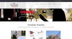 Desktop Screenshot of caminosdelvino.org.ar